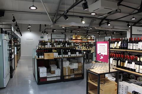 Majestic has placed a number of dedicated tasting stations around the store, allowing customers to sample its products.